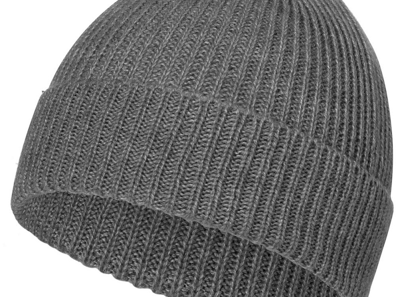 Шапка Bernard, серый меланж
