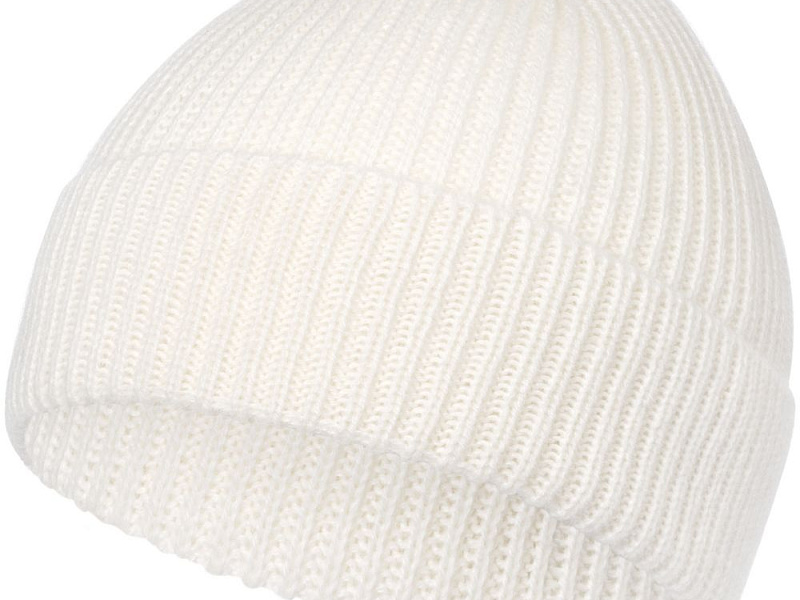 Шапка Bernard, молочно-белая (ванильная)