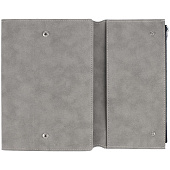 Ежедневник Grace на заказ, недатированный, серый