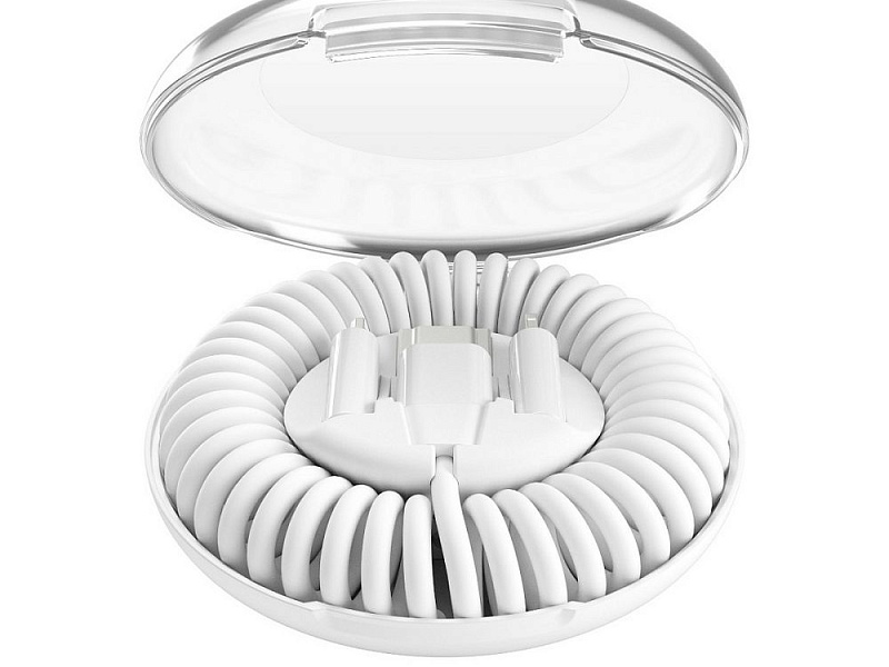 Кабель Vonmahlen Allroundo Eco для быстрой зарядки, белый