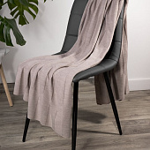 Плед Rombus, бежевый меланж