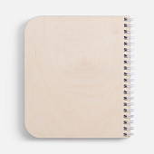 Блокнот на пружине Woodpad на заказ