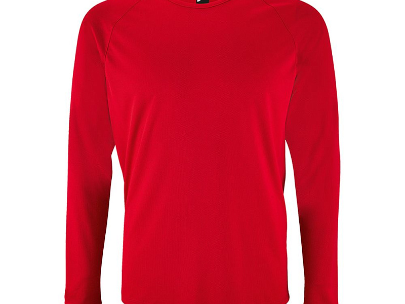Футболка с длинным рукавом Sporty LSL Men, красная