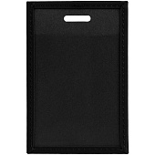 Чехол для пропуска Shall, черный