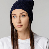 Шапка Dalia, темно-синяя