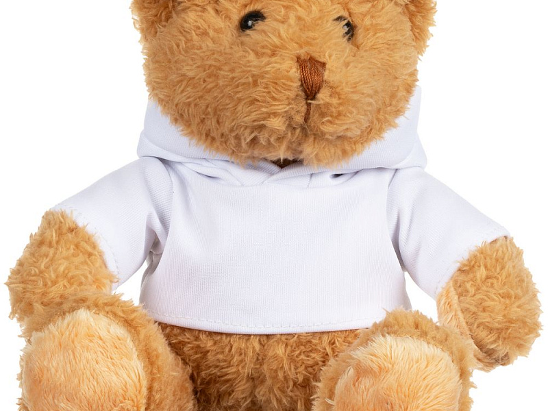 Мягкая игрушка «Мишка Cuddleton» в белом худи