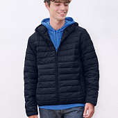 Куртка с капюшоном мужская Stream Men, темно-синяя