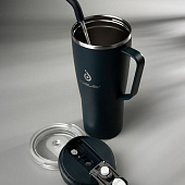 Термостакан Kasumigaoka, темно-синий