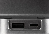 Зарядная станция с часами E-Store для смартфона, часов и наушников, черная