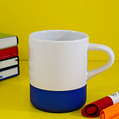 Кружка с силиконовой подставкой Protege , синяя