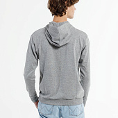 Худи унисекс Westray, серый меланж