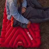 Надувной коврик Insulated Static V Luxe, красный