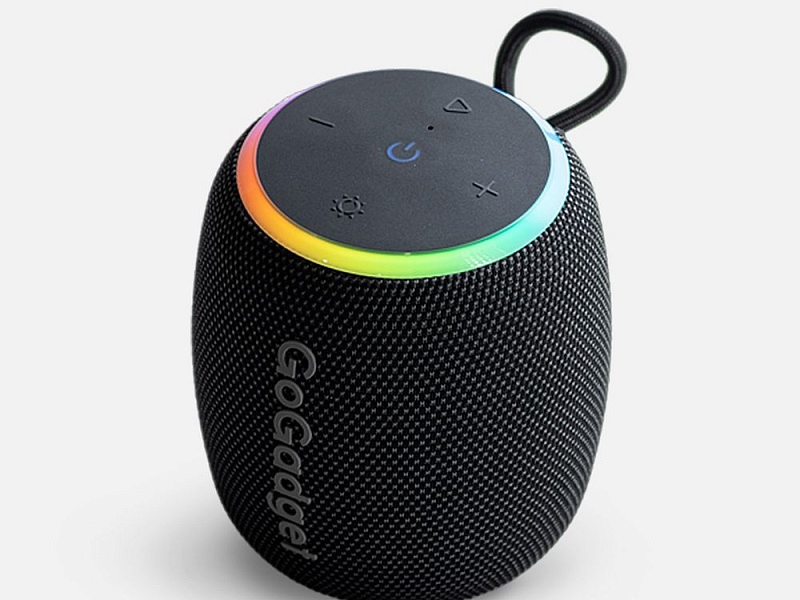 Водонепроницаемая колонка с подсветкой CityWave Pro, черная