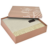 Плед Ermes, светло-серый