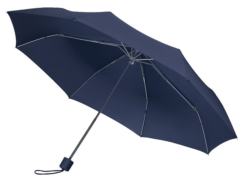 Зонт складной Light, темно-синий