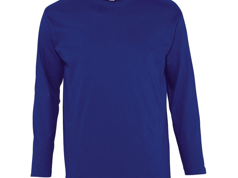 Футболка мужская с длинным рукавом Monarch, синий ультрамарин