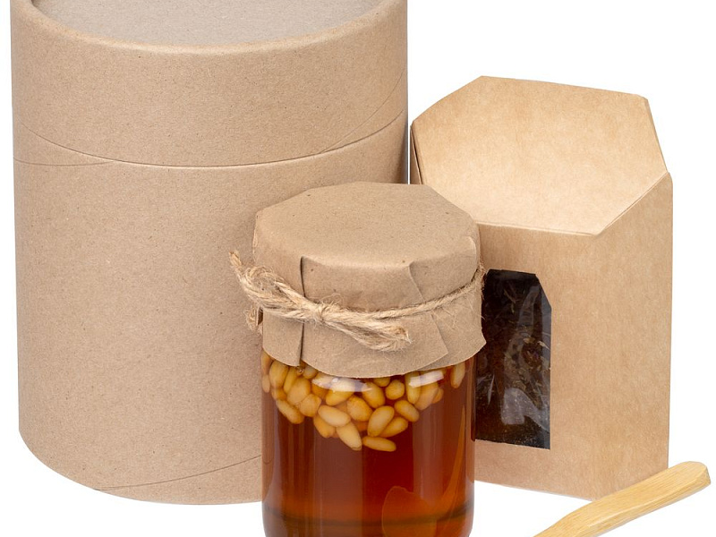 Набор Honey Fields, мед с кедровыми орехами