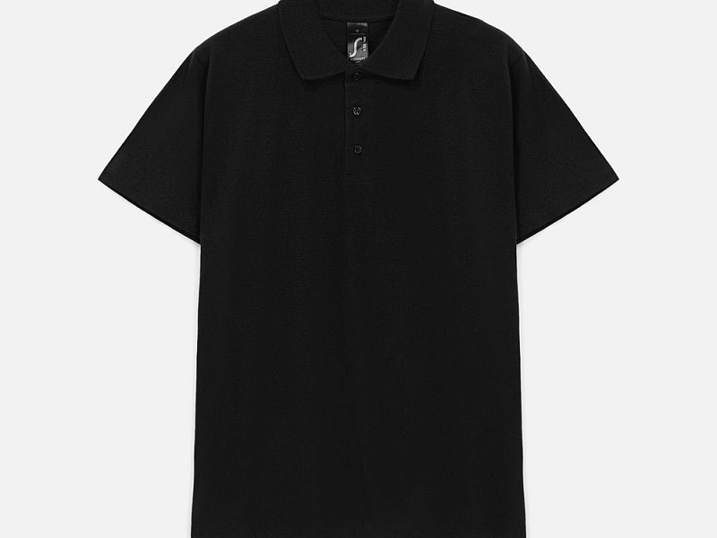 Рубашка поло мужская Prescott Men 170, черная