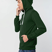 Толстовка на молнии с капюшоном Siverga, темно-зеленая