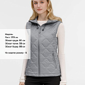 Жилет унисекс Tarnaby, светло-серый