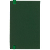 Блокнот Shall, в линейку, зеленый