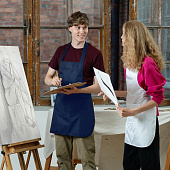 Фартук Neat, темно-синий