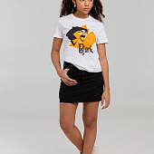 Футболка женская «Меламед. Bjork», белая