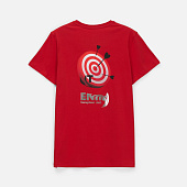 Футболка мужская T-bolka Stretch, красная