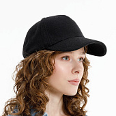 Бейсболка Woolridge, черная