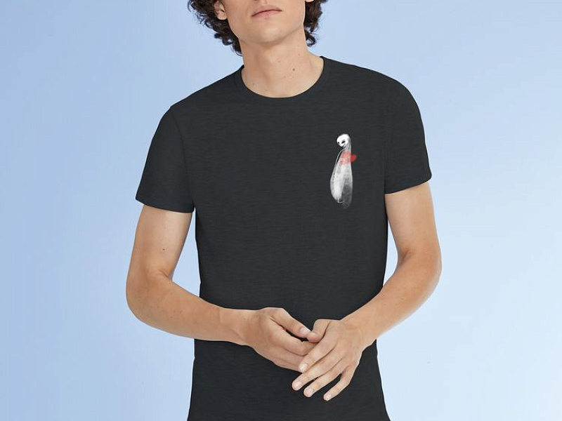 Футболка мужская Ghost of Love, черная