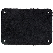 Лейбл кожаный Beta, XL, черный