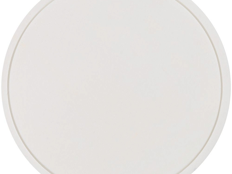 Лейбл из ПВХ Dzeta Round, L, белый