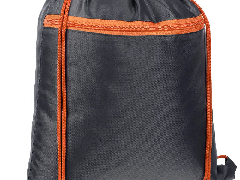 Детский рюкзак Novice, серый с оранжевым