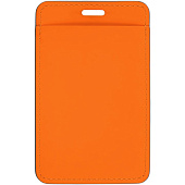 Чехол для пропуска Shall Simple, оранжевый