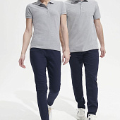 Рубашка поло мужская Spring 210, светлый меланж