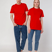 Футболка унисекс T-Bolka 160, красная