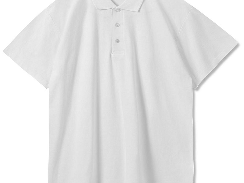 Рубашка поло мужская Summer 170, белая
