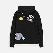 Толстовка с капюшоном Unit Kirenga, черная