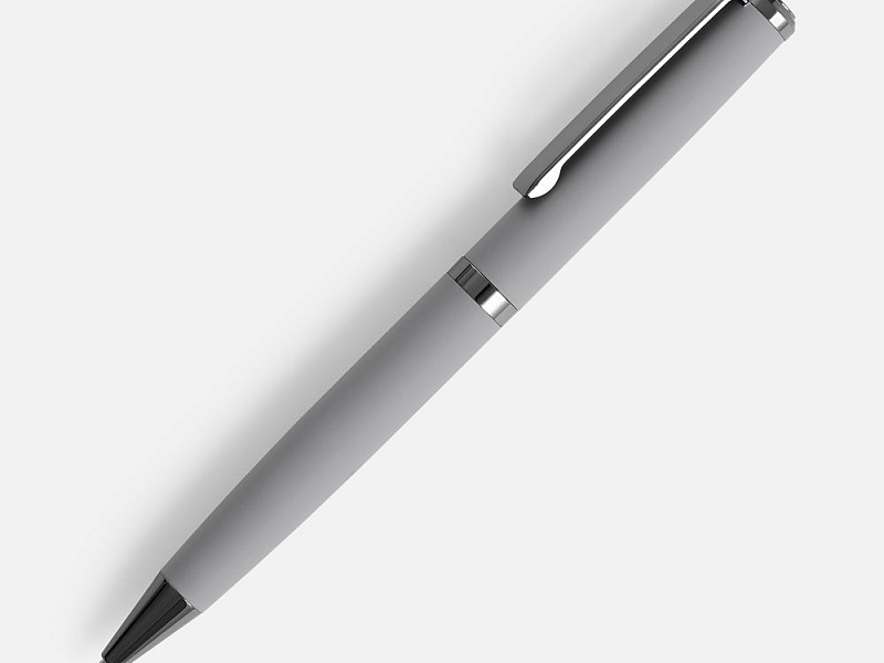 Ручка шариковая Inkish Gunmetal в футляре, серая