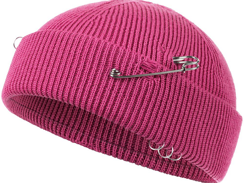 Шапка Pricker, розовая (малиновая)