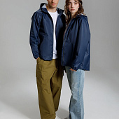 Куртка унисекс Nordvind DWR, темно-синяя