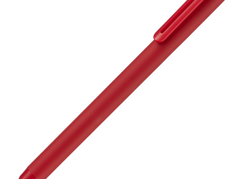 Ручка шариковая Cursive Soft Touch, красная