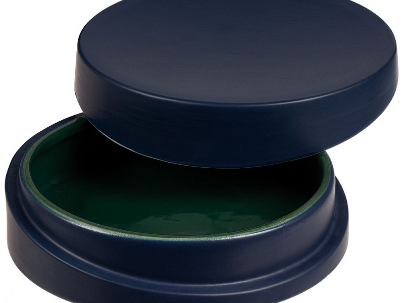 Шкатулка Form Fluid, зеленая