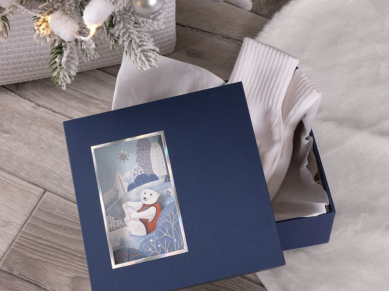 Коробка The Blue Bear, S