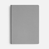 Ежедневник Flex Shall New, недатированный, серый