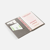 Обложка для паспорта Devon, серая