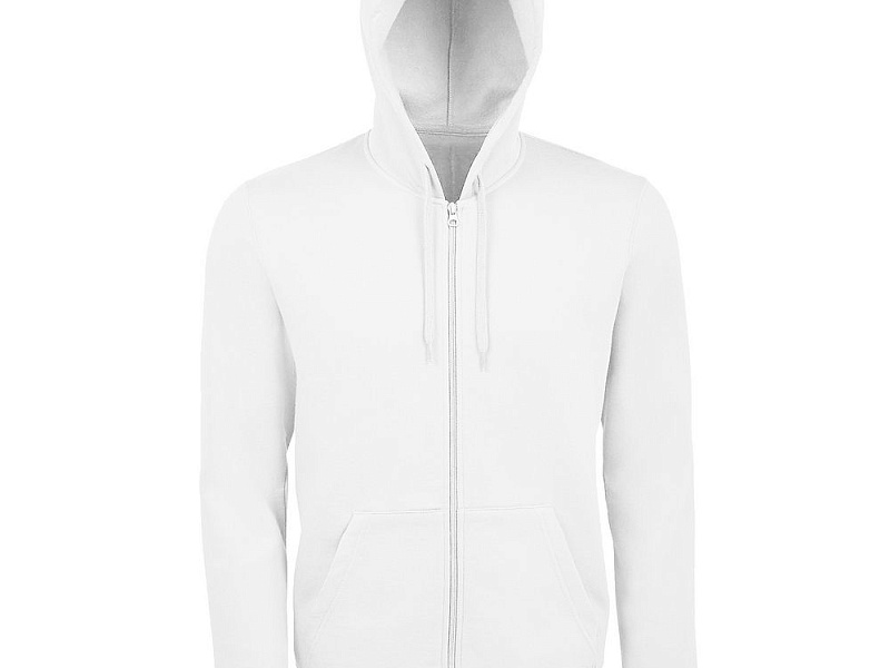 Толстовка унисекс Stone, белая