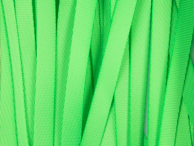 Стропа текстильная Fune 10 M, зеленый неон, 90 см