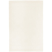 Плед Chess Queen, ver.2, молочно-белый