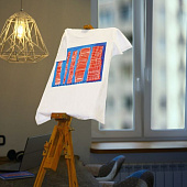 Футболка женская «Небоскребы», белая